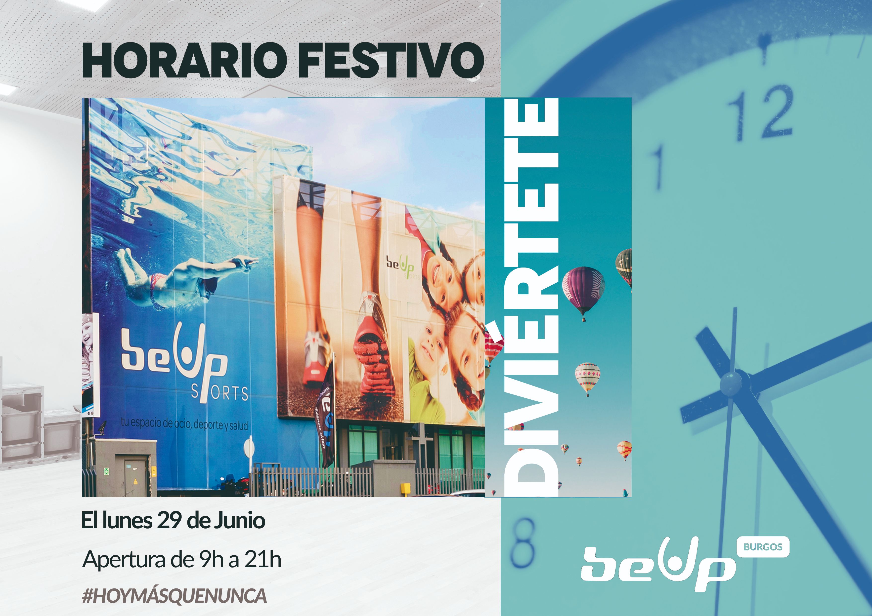 Horario Festivo 29 Junio